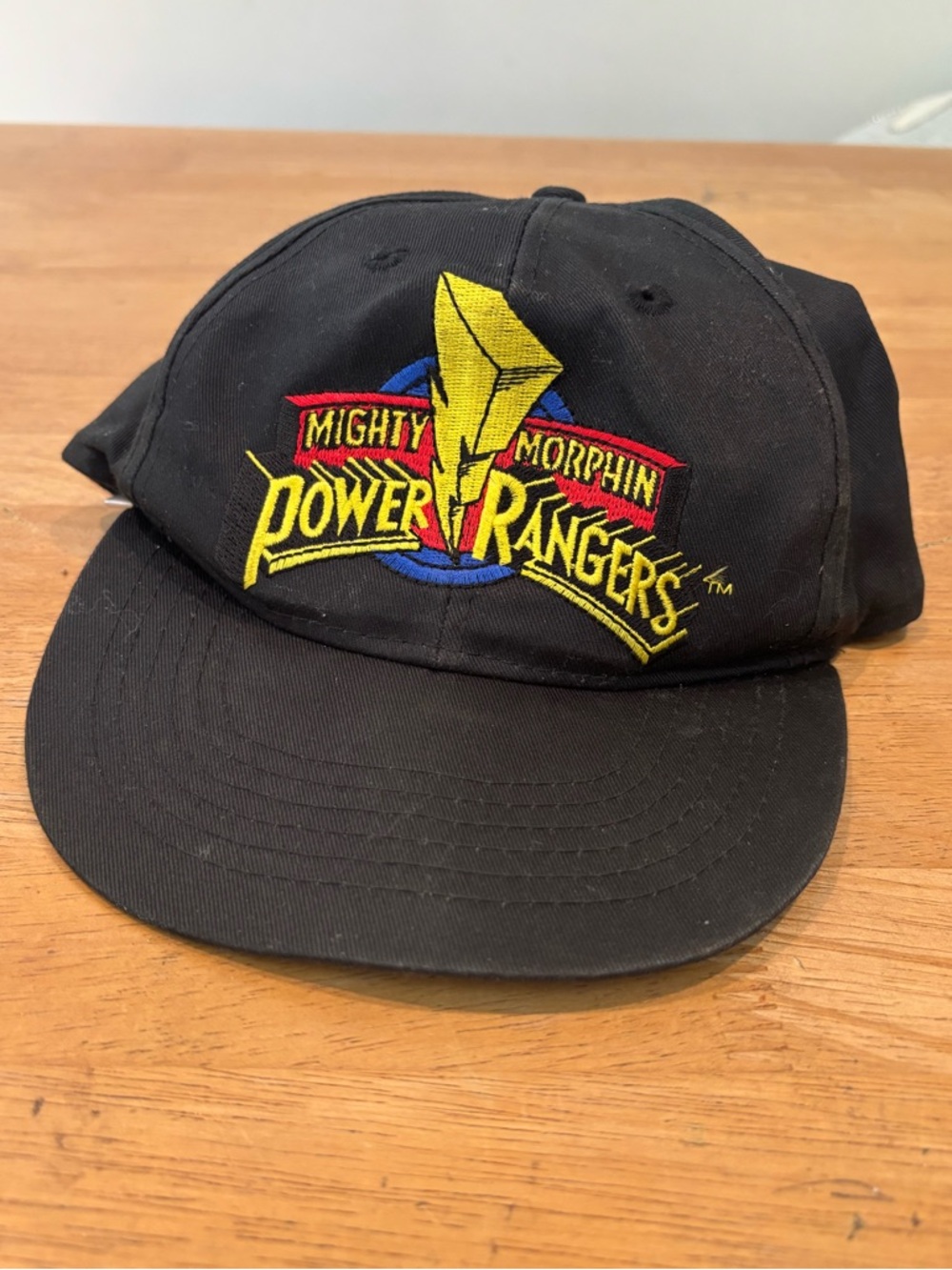 vintage 1994 Mighty Morphin Power Rangers youth snapback cap